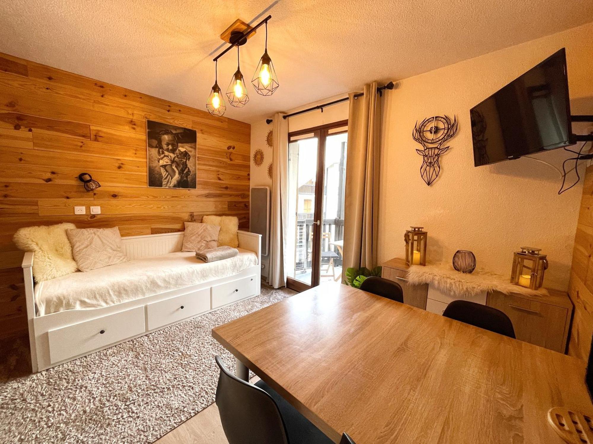 Chalereux Studio A La Montagne Auron Dış mekan fotoğraf