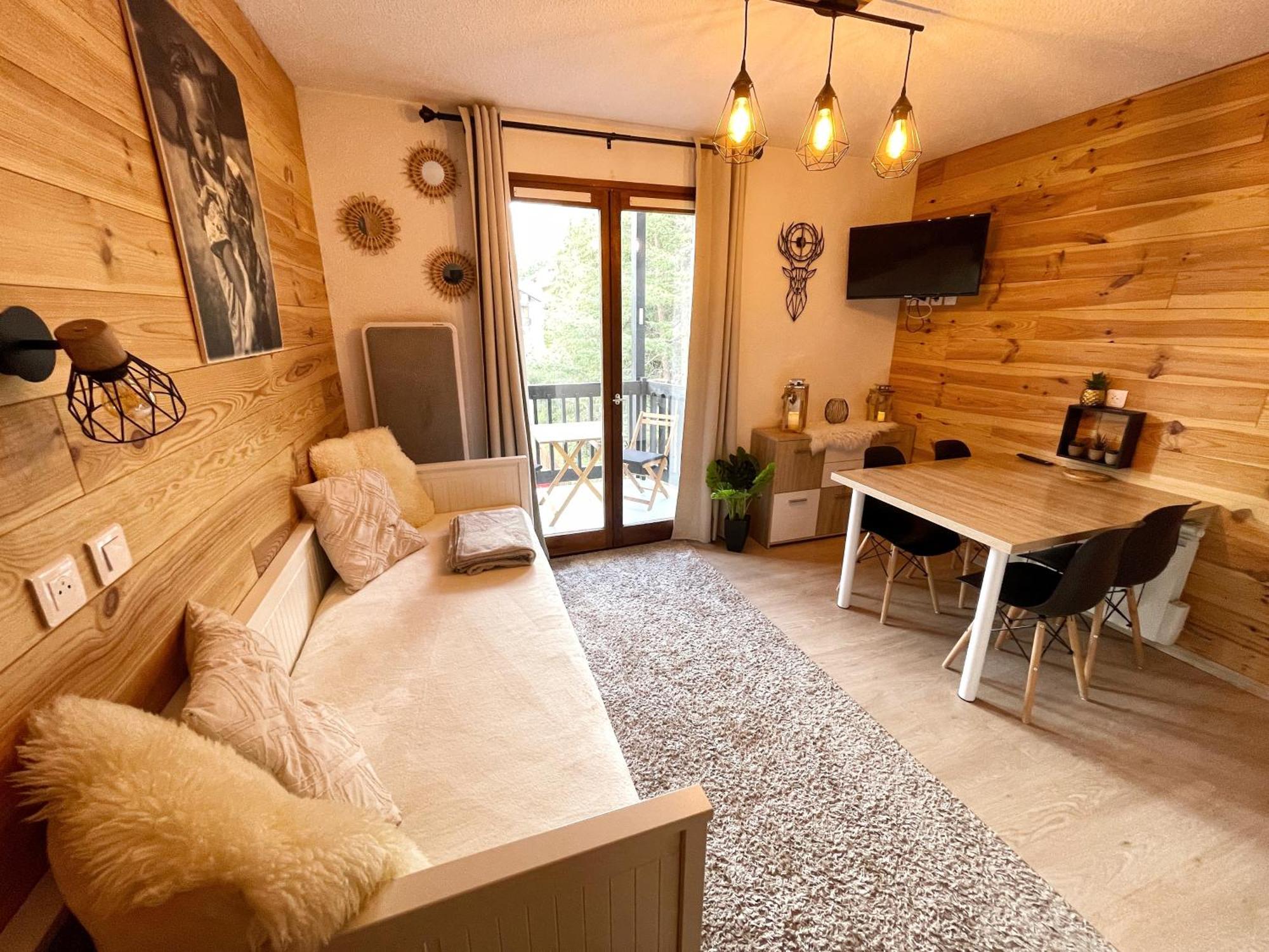 Chalereux Studio A La Montagne Auron Dış mekan fotoğraf