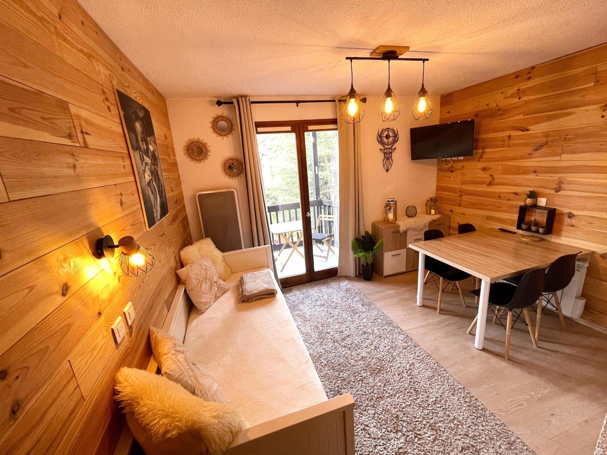 Chalereux Studio A La Montagne Auron Dış mekan fotoğraf