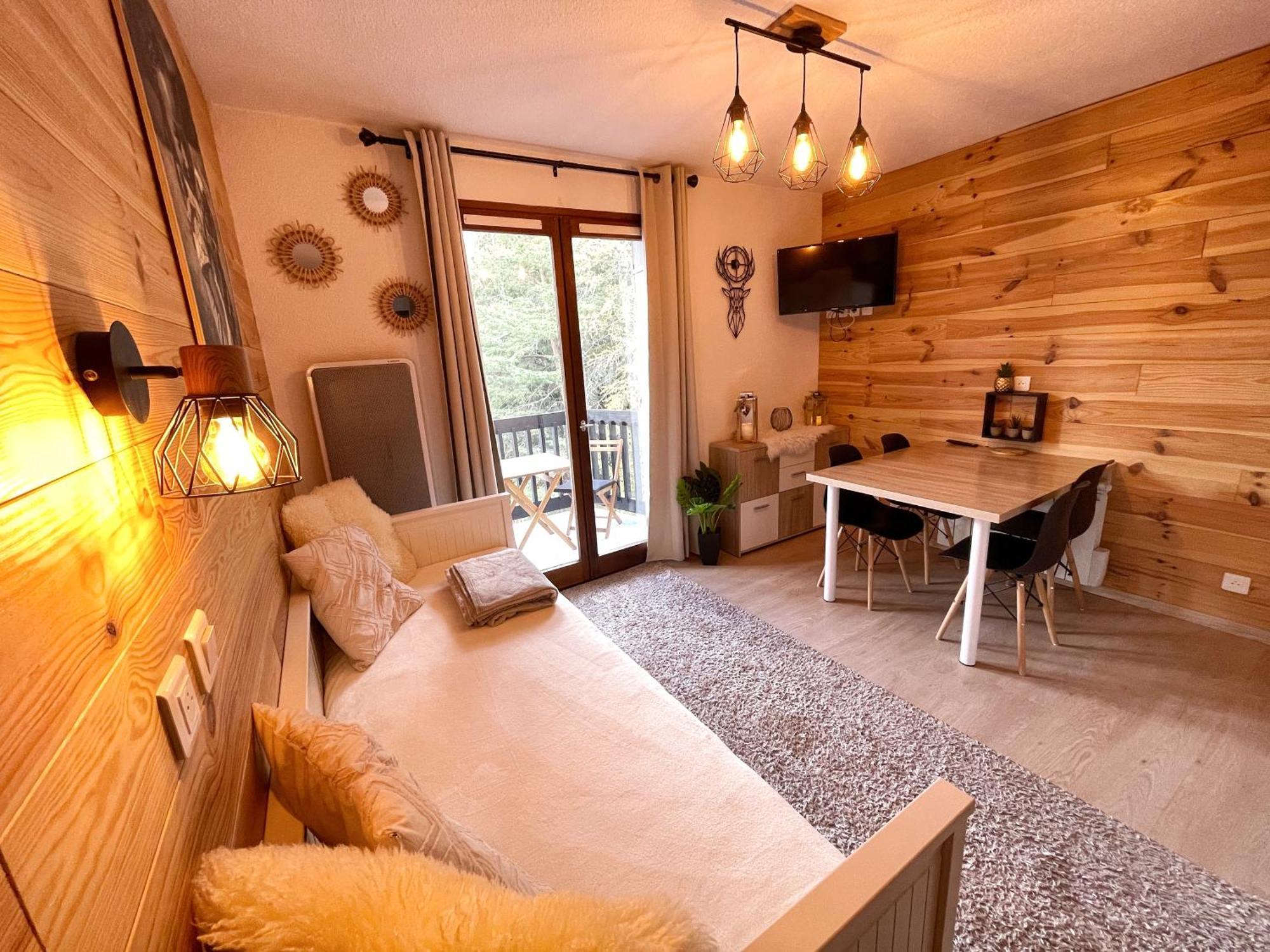 Chalereux Studio A La Montagne Auron Dış mekan fotoğraf