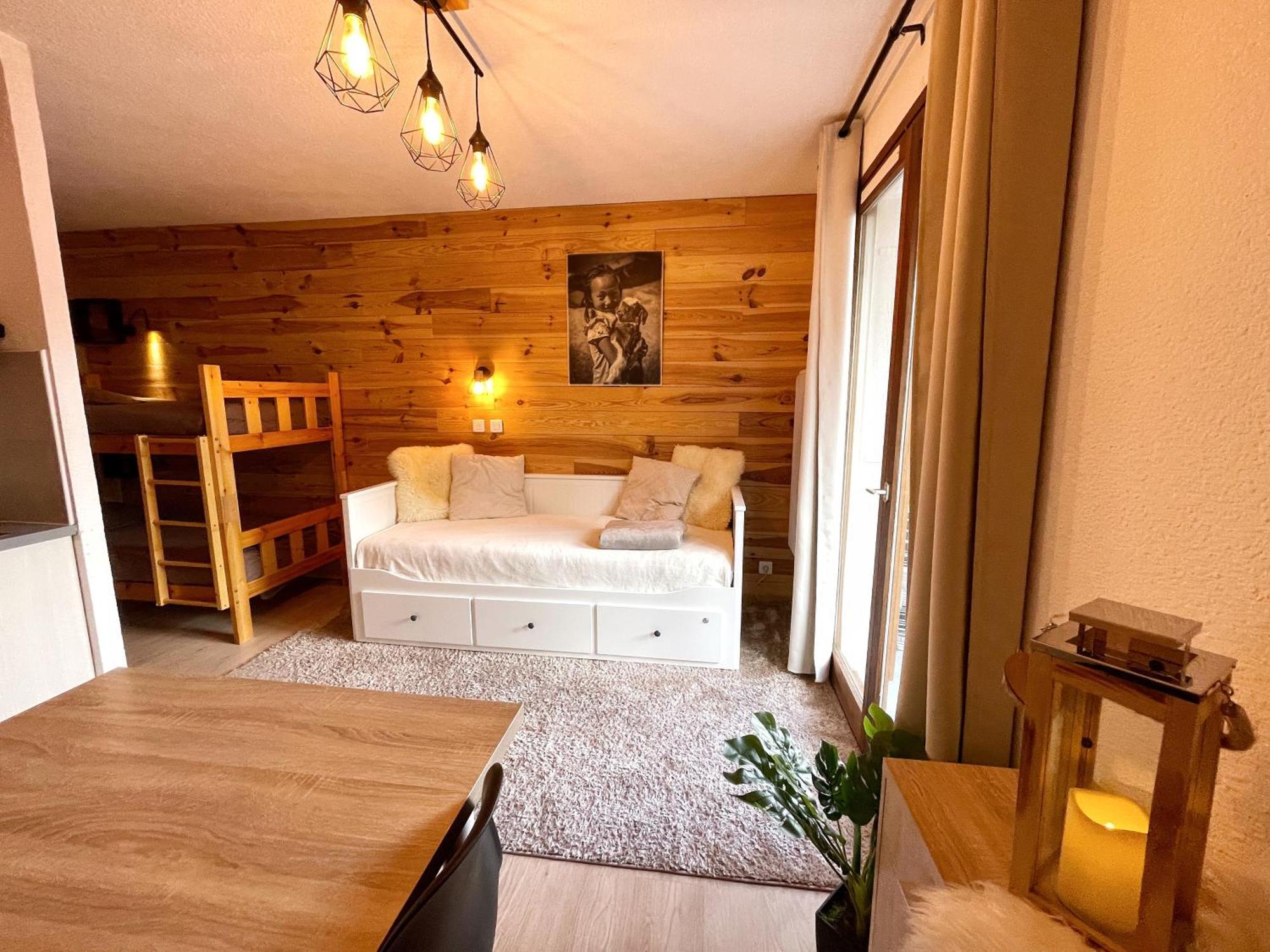Chalereux Studio A La Montagne Auron Dış mekan fotoğraf