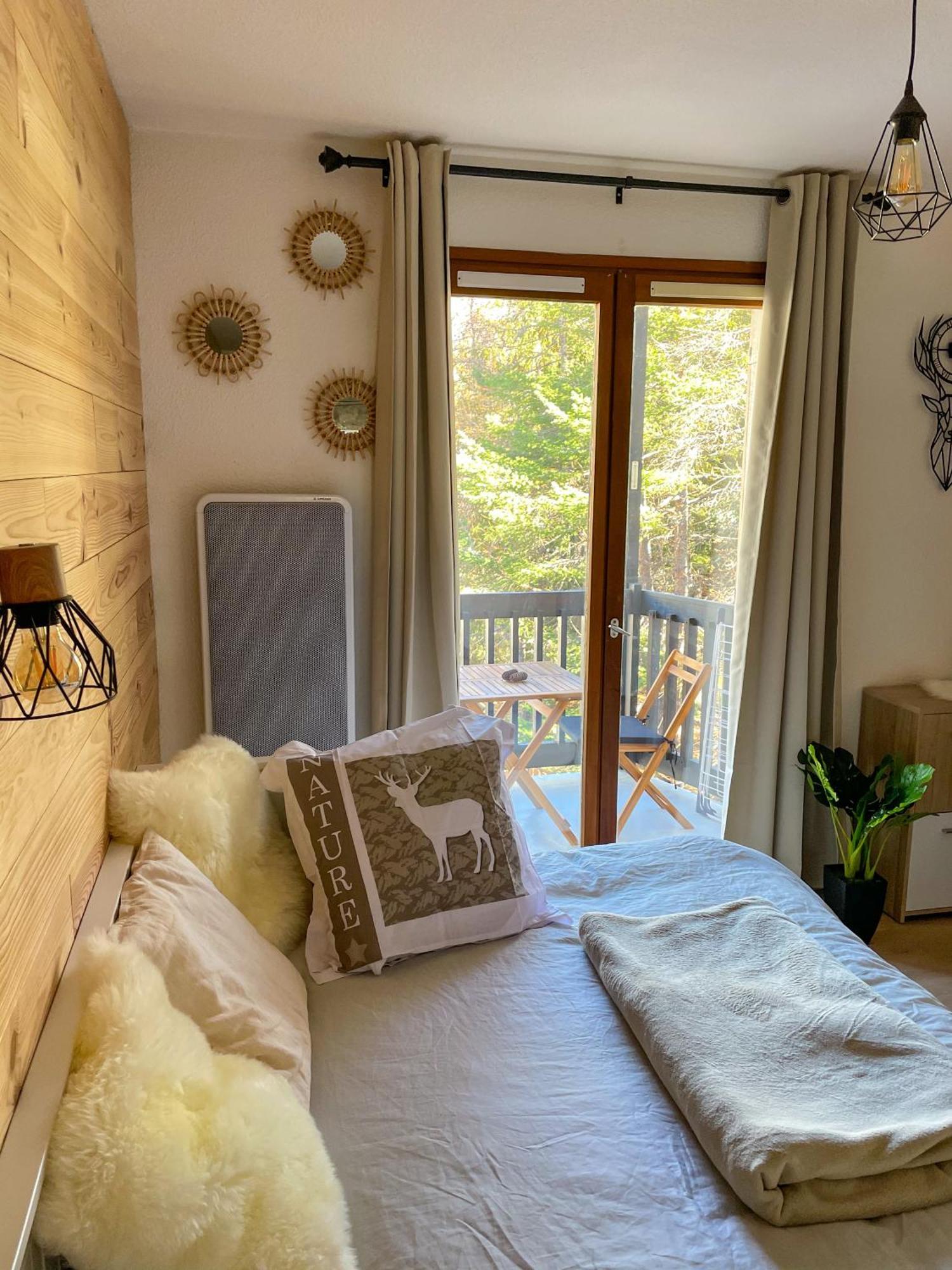 Chalereux Studio A La Montagne Auron Dış mekan fotoğraf