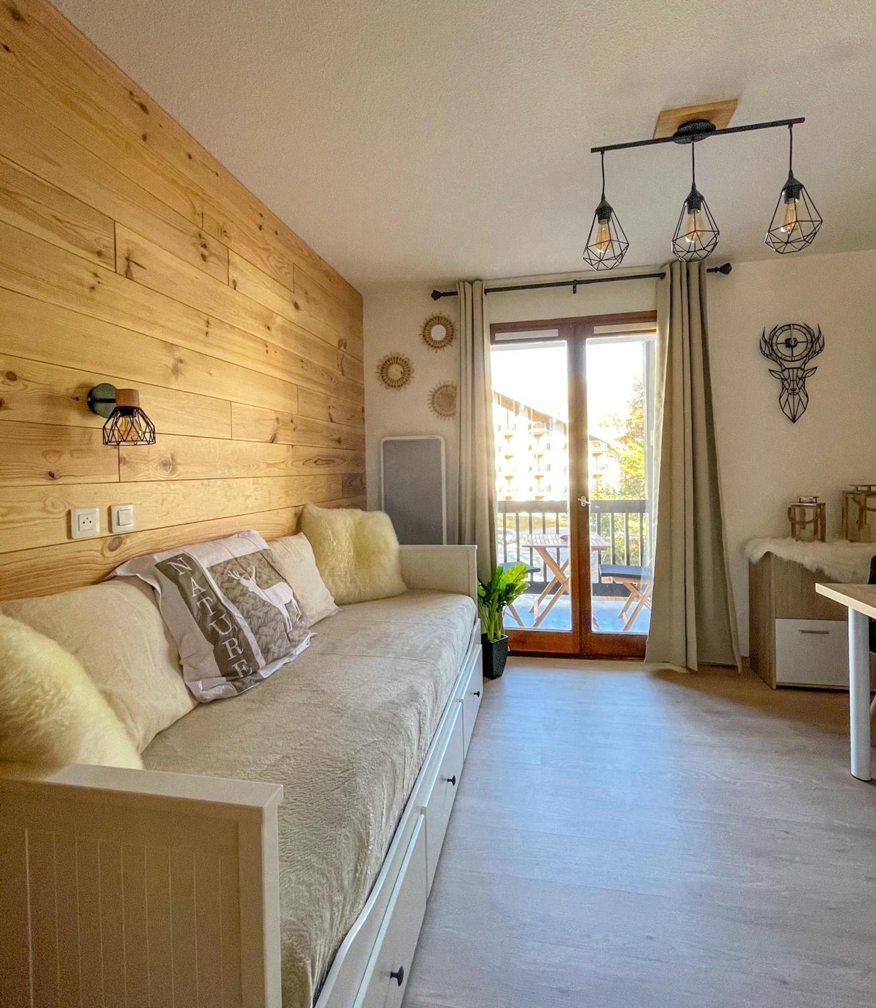 Chalereux Studio A La Montagne Auron Dış mekan fotoğraf